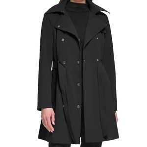 NWOT Calvin Klein Trench Style Rain Jacket (Sz S)